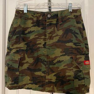 Dickies Camo Mini Skirt